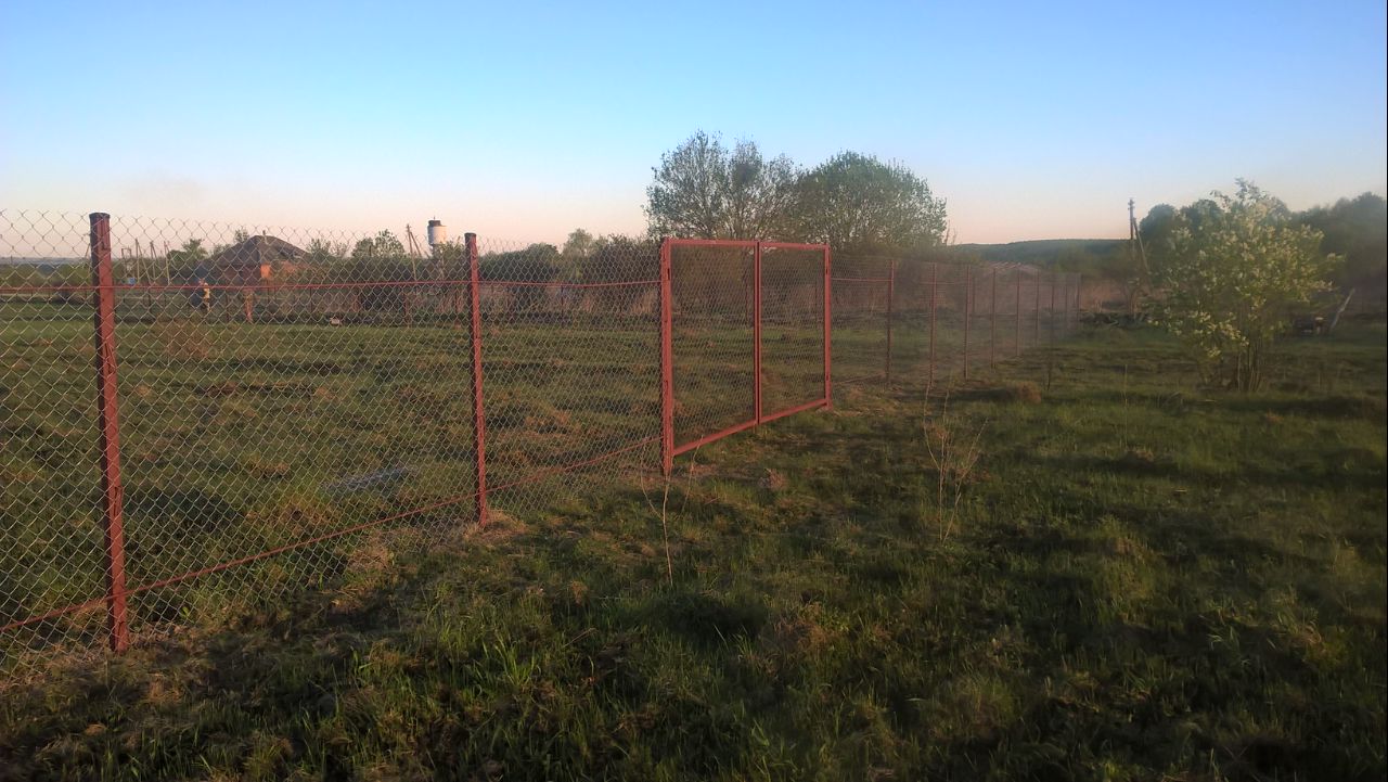 Забор из сетки рабица Забор из сетки рабица